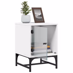 VidaXL 836518 nightstand/bedside table White - Additional view 5