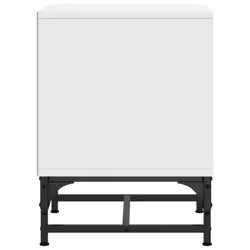 VidaXL 836518 nightstand/bedside table White - Additional view 7