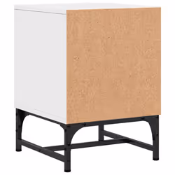 VidaXL 836518 nightstand/bedside table White - Additional view 8