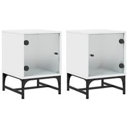VidaXL 836519 nightstand/bedside table White