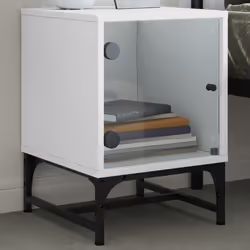 VidaXL 836519 nightstand/bedside table White