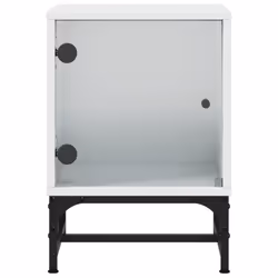 VidaXL 836519 nightstand/bedside table White - Additional view 7