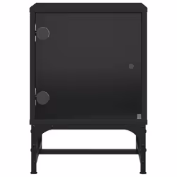 VidaXL 836521 nightstand/bedside table Black - Additional view 6