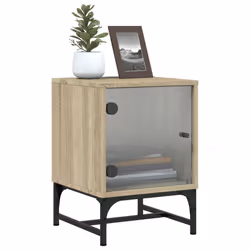 VidaXL 836523 nightstand/bedside table Oak - Additional view 5