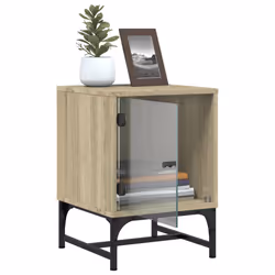 VidaXL 836523 nightstand/bedside table Oak - Additional view 6