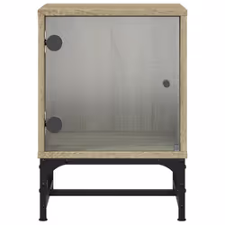VidaXL 836523 nightstand/bedside table Oak - Additional view 7
