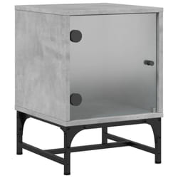 VidaXL 836525 nightstand/bedside table Concrete colour