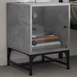 VidaXL 836525 nightstand/bedside table Concrete colour