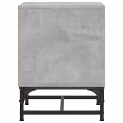 VidaXL 836525 nightstand/bedside table Concrete colour - Additional view 7