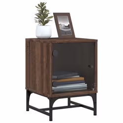 VidaXL 836531 nightstand/bedside table Oak - Additional view 4