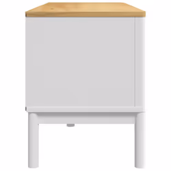 vidaXL TV Cabinet TV Stand Media TV Unit Entertainment Centre Solid Wood Pine - white - Additional view 5