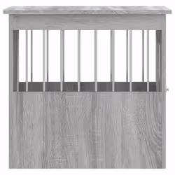 vidaXL Dog Crate Furniture Doghouse Dog Kennel Grey Sonoma Engineered Wood - Additional view 7