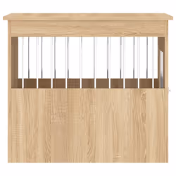 vidaXL Dog Crate Furniture Pet Doghouse Dog Kennel Dog Cage Engineered Wood - sonoma oak, 55 x 75 x 65 cm - Additional view 7