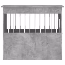 vidaXL Dog Crate Furniture Pet Doghouse Dog Kennel Dog Cage Engineered Wood - concrete grey, 55 x 75 x 65 cm - Additional view 7