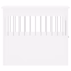 vidaXL Dog Crate Furniture Pet Doghouse Dog Kennel Dog Cage Engineered Wood - white, 55 x 80 x 68 cm - Additional view 7