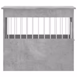 vidaXL Dog Crate Furniture Pet Doghouse Dog Kennel Dog Cage Engineered Wood - concrete grey, 55 x 80 x 68 cm - Additional view 7