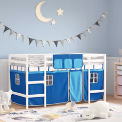 VidaXL 3206968 kids bed Blue Polyester