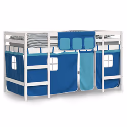 VidaXL 3206968 kids bed Blue Polyester