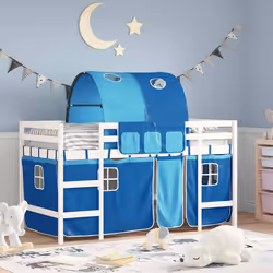VidaXL 3206986 kids bed Blue Polyester