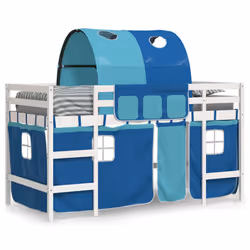 VidaXL 3206995 kids bed Blue Polyester