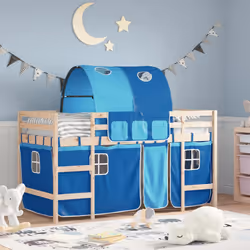 VidaXL 3207001 kids bed Blue Polyester