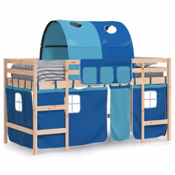 VidaXL 3207001 kids bed Blue Polyester