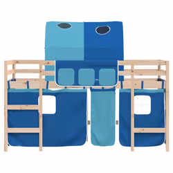 VidaXL 3207001 kids bed Blue Polyester - Additional view 4