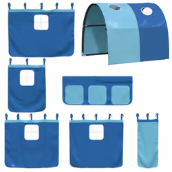VidaXL 3207001 kids bed Blue Polyester - Additional view 6