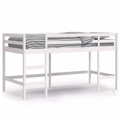 VidaXL 835896 kids bed White Wood