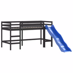 VidaXL 835906 kids bed Black Wood