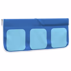 vidaXL Curtains for Loft Bed with Tunnel and Tower Blackout Bed Tent Canopy - blue - Additional view 10