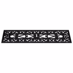 vidaXL Stair Treads Outdoor Step Mat Door Mat Anti Slip Tread Mat 5 pcs Rubber - Additional view 4