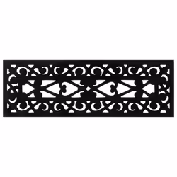 vidaXL Stair Treads Outdoor Step Mat Door Mat Anti Slip Tread Mat 10pcs Rubber - Additional view 5