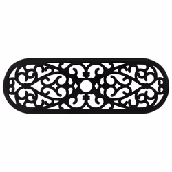 vidaXL Stair Treads Outdoor Step Mat Door Mat Anti Slip Tread Mat 5 pcs Rubber - Additional view 5