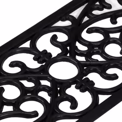 vidaXL Stair Treads Outdoor Step Mat Door Mat Anti Slip Tread Mat 5 pcs Rubber - Additional view 7