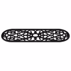 vidaXL Stair Treads Outdoor Step Mat Door Mat Anti Slip Tread Mat 10pcs Rubber - Additional view 4