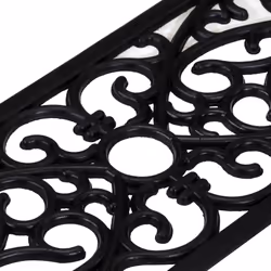 vidaXL Stair Treads Outdoor Step Mat Door Mat Anti Slip Tread Mat 10pcs Rubber - Additional view 7