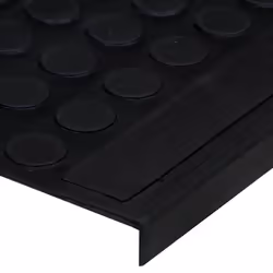 vidaXL Stair Treads Outdoor Step Mat Door Mat Anti Slip Tread Mat 5 pcs Rubber - Additional view 5