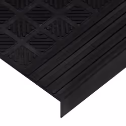 vidaXL Stair Treads Outdoor Step Mat Door Mat Anti Slip Tread Mat 5 pcs Rubber - Additional view 5
