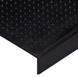 vidaXL Stair Treads Outdoor Step Mat Door Mat Anti Slip Tread Mat 5 pcs Rubber - Additional view 5