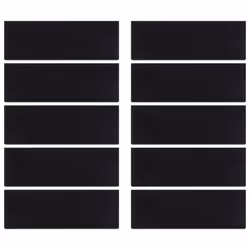 vidaXL Stair Treads Outdoor Step Mat Door Mat Anti Slip Tread Mat 10pcs Rubber