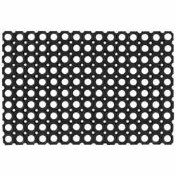 vidaXL Mats Doormat Anti Slip Bath Mat Entrance Doormat Floor Carpet Rubber - 16 mm/40 x 60 cm