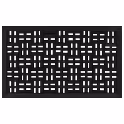 vidaXL Door Mat Floor Mat Indoor Entrance Mat Rug Doormat Rectangular Rubber