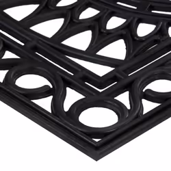 vidaXL Door Mat Floor Mat Indoor Entrance Mat Rug Doormat Rectangular Rubber - Additional view 2