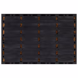 vidaXL Door Mat Floor Mat Entrance Mat Doormat Rectangular Rubber and Coir