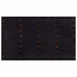 vidaXL Door Mat Floor Mat Entrance Mat Doormat Rectangular Rubber and Coir