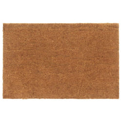 vidaXL Door Mat Floor Mat Indoor Entrance Mat Rug Doormat Natural Tufted Coir
