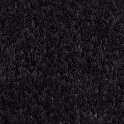 vidaXL Door Mats Floor Mat Outdoor Entrance Doormat 5 pcs Black Tufted Coir