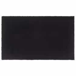 vidaXL Door Mat Floor Mat Indoor Entrance Mat Rug Doormat Black Tufted Coir