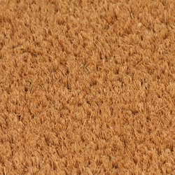vidaXL Door Mats Floor Mat Outdoor Entrance Doormat 5 pcs Natural Tufted Coir